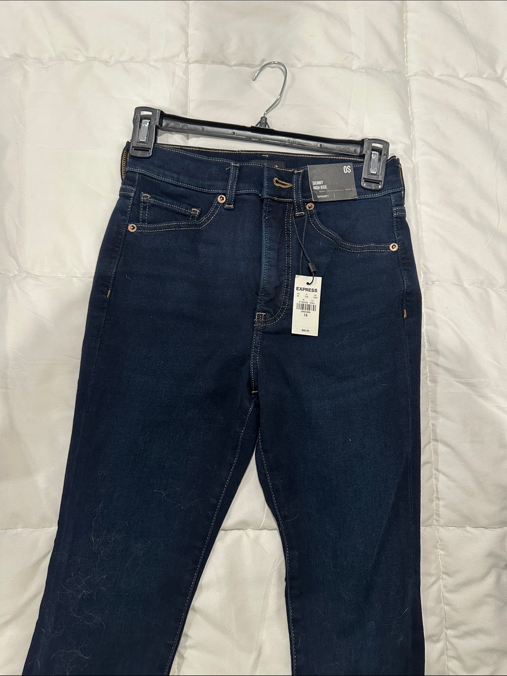 Express Men’s Indigo Skinny Jeans
